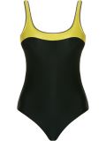 panelled swimsuit