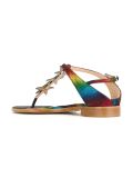 star appliqué sandals
