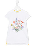 floral print T-shirt