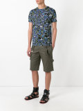 strap detail shorts 