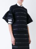 stripe detail top