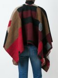 colour block cape 