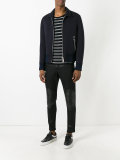 panelled biker trousers