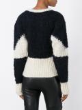 colour block jumper