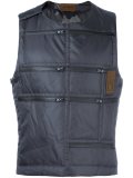 quilted zipped vest