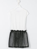 logo strap dress