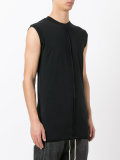 seam trim sleeveless T-shirt 