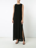 slit leg evening dress 