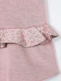 frill trim dress