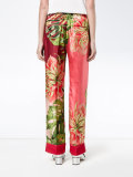 jungle print pyjama trousers