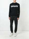 Swallow印花套头衫