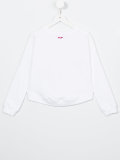 long sleeved bejewelled top