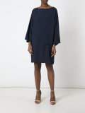 patch pocket shift dress 