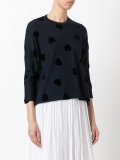 heart pattern jumper