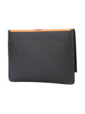 embroidered flowers clutch bag 