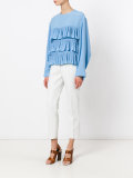 ruffle blouse