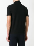 logo patch polo shirt 