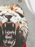 lion print romper