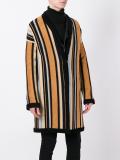 striped cardi-coat