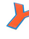 'Y' sticker