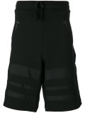 drawstring track shorts