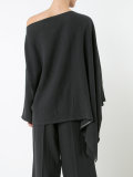 asymmetric poncho top