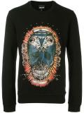 skull print sweatshirt 