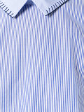 classic collar striped T-shirt