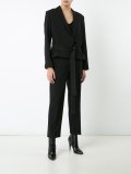 wide leg suit trousers