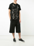 splattered T-shirt