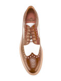 two-tone brogue oxfords 