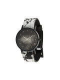 scratched print watch 