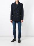 double-breasted short coat