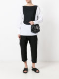 studded trim shoulder bag 