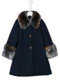 fur trimmed coat
