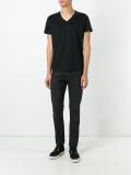 studded shoulder T-shirt 