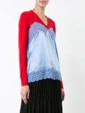 v-neck blouse 