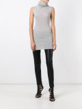 roll neck knitted top