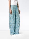 'Emiko' metallic jacquard trousers