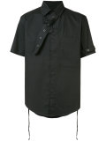 neck strap shortsleeved shirt