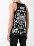 tattoo print tank top