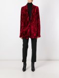 crushed velvet blazer 