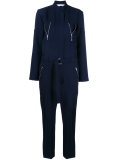 zipped pocket jumpsuit 