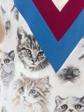 猫咪图案罩衫