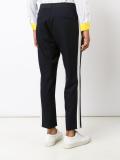 drawstring tapered trousers