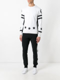 star print sweatshirt