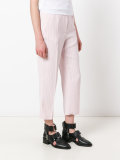 striped tailored pants 
