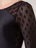 lace longsleeved swimsuit