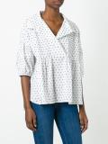 polka dot blouse 
