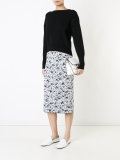 knotted bow jumper 